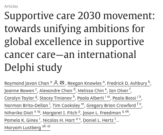 Cristiane D. Bergerot: Inspiring insights from the Supportive Care 2030 movement